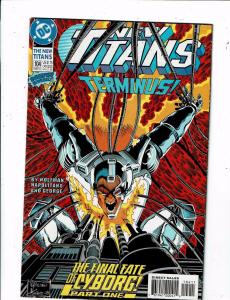 8 The New Titans DC Comic Books # 103 104 105 106 107 108 109 110 Batman J215