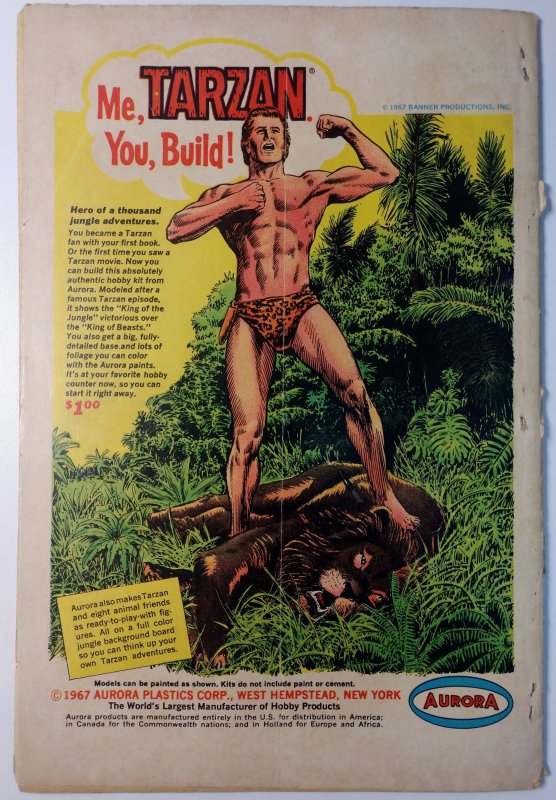 Batman #196 (2.0, 1967) Staples Detached, New Staples attached