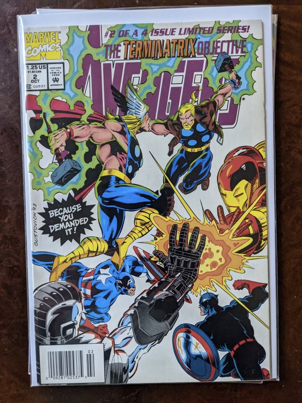 Avengers: The Terminatrix Objective #2 (1993)