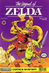 Legend of Zelda, The #5 VG ; Valiant | low grade comic Nintendo Comics System