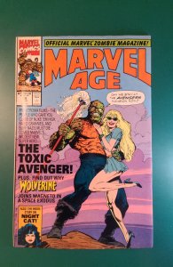 Marvel Age #98 (1991) 1st APP Toxic Avenger VF+/NM