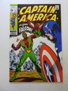 Captain America #117 (1969) 1st appearance of The Falcon VF+ condition