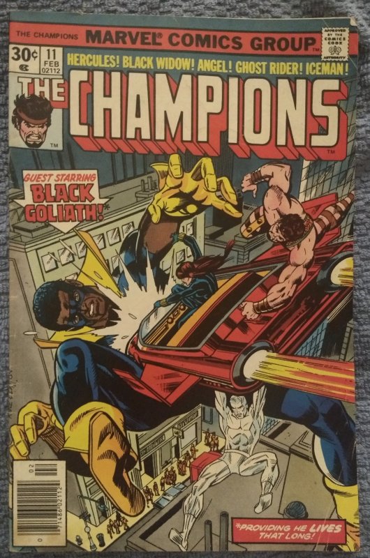 The Champions #11 (1977) FN