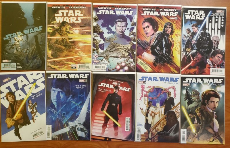 Star Wars #1-33 Comic Lot Charles Soule Marvel 2020 VF/NM