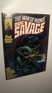 DOC SAVAGE 2 *HIGH GRADE* PULP CURTIS MAG KEN BARR ART MAGAZINE