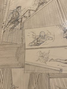 Original Birds of prey page issue #31 Page #17 Robson Rocha