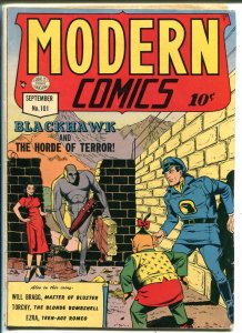 Modern #101 1950-Quality-Blachawk-Torchy-Reed Crandall-penultimate issue-VG+