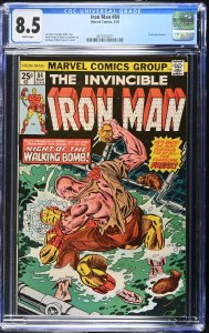 Iron Man 84 CGC 8.5 VF+ Gil Kane cover Marvel 1976