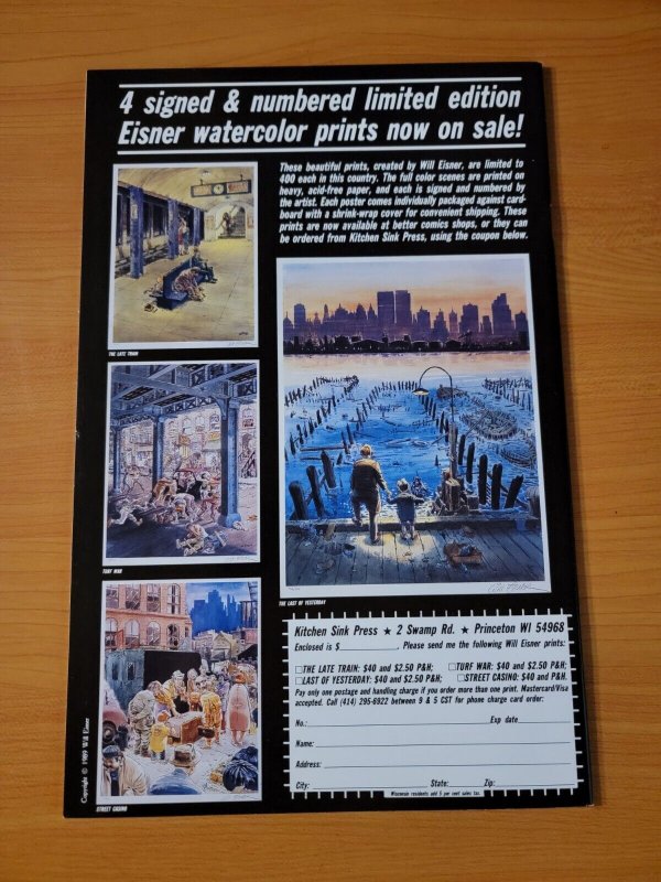 The Spirit #60 ~ NEAR MINT NM ~ 1989 Kitchen Sink Comics