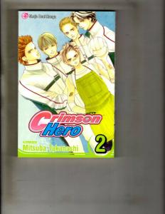 Lot Of 6 Shojo Beat Crimson Hero Manga Volumes # 1 2 3 4 5 8 Viz Media J110