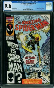 Amazing Spider-Man #279 (1986) CGC 9.6 NM+