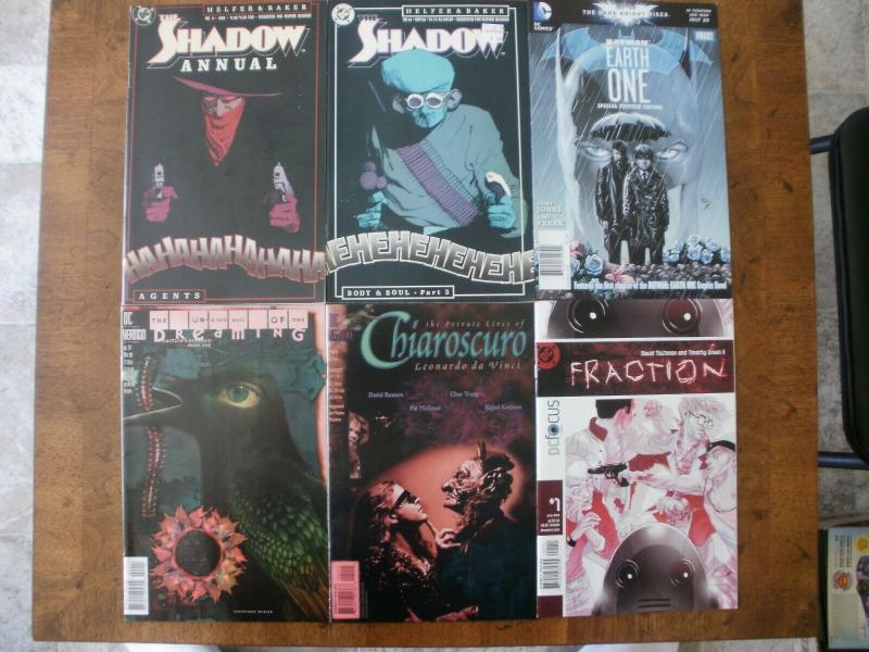 6 DC Comic Book: THE SHADOW DREAMING #24 CHIAROSCURO #2 BATMAN FRACTION #1 