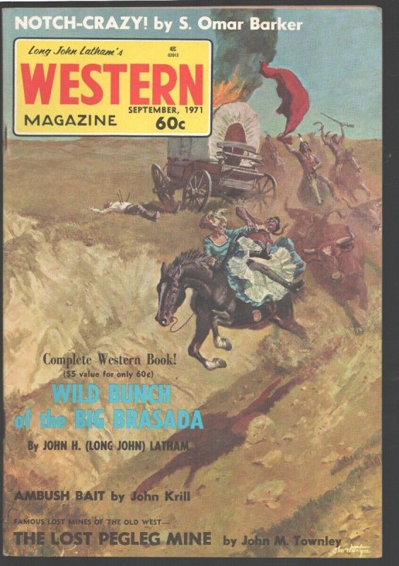 Western 9/1971-Long John Latham-Wild Bunch of The Big Brasada-S. Omar Baker...