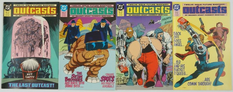 Outcasts #1-12 VF/NM complete series - alan grant - john wagner - euthanasia set