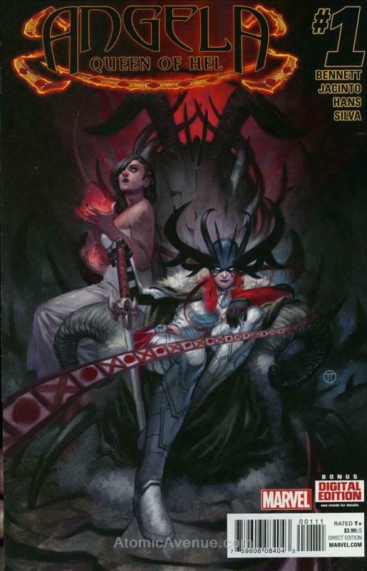 Angela: Queen Of Hel #1 FN; Marvel | save on shipping - details inside