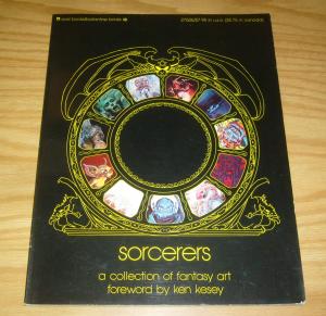 Sorcerers VG a collection of fantasy art - jack kirby - steranko - bruce jones