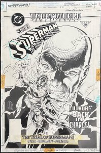 Superman: The Man of Tomorrow 3  Original Art Cover