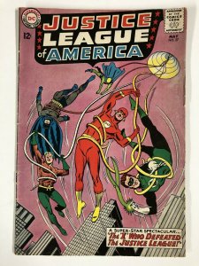 JUSTICE LEAGUE OF AMERICA 27 GOOD+  May 1964 loose stap COMICS BOOK