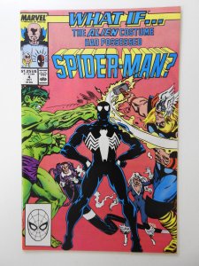What If...? #4 (1989) Venom! Sharp NM- Condition!