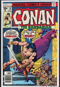 Conan the Barbarian #76 (1977) Conan