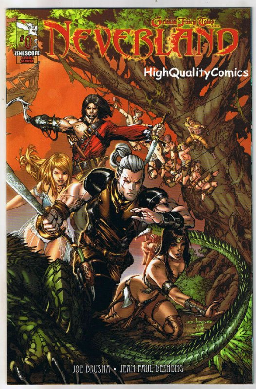 GRIMM FAIRY TALES - NEVERLAND #0,  VF, Zenescope, 2010, more GFT in store