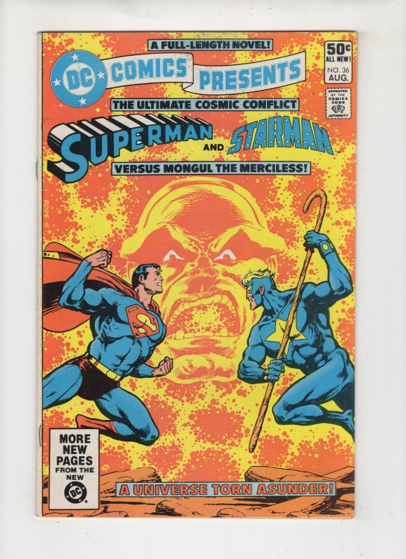 DC Comics Presents #36 STARMAN By Jim Starlin !!!