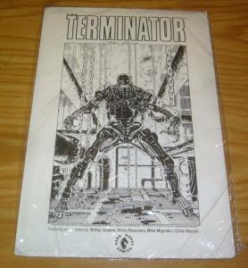 Terminator Portfolio - art adams - mike mignola - dark horse comics set 7 plates