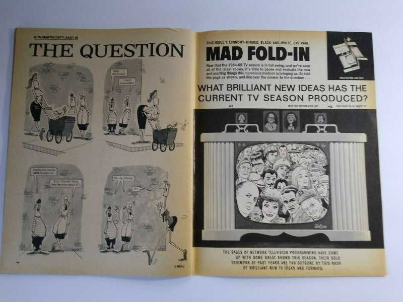 Mad Magazine March 1965 No 93 The Beatles The Flying Ace Movie Parody Kiddie TV