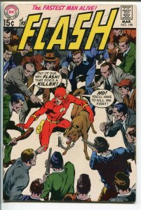FLASH  #195 1970-DC-MAD DOG COVER-vf