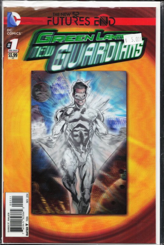 Green Lantern: New Guardians: Futures End 3D Cover (2014) Colton