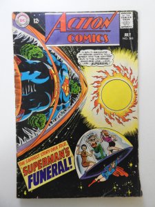 Action Comics #365 (1968) VG- Condition! 1 in spine split