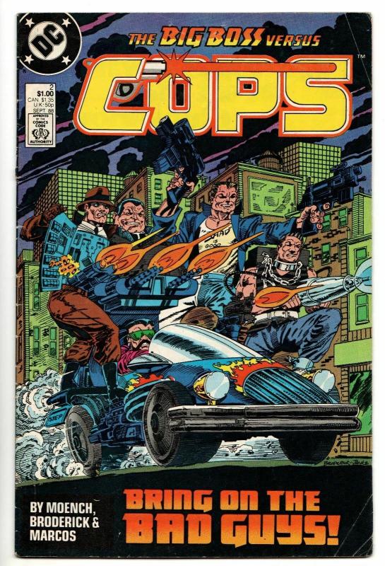 Cops #2 (DC, 1988) VG