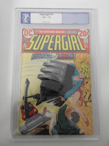 Supergirl #1 (1972) PGX 7.5! OW Pages!