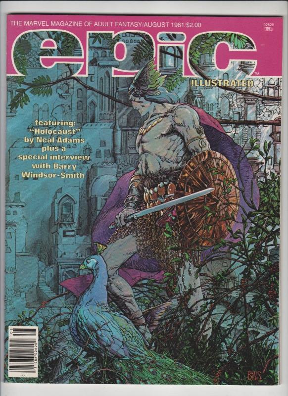 EPIC MAGAZINE V1 1981  VF