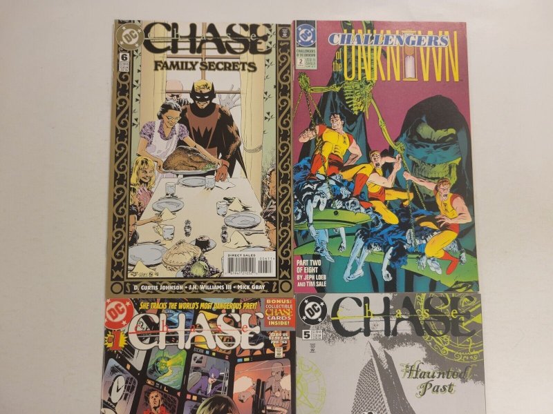 4 DC Comics #1 5 6 Chase + #2 Challengers of the Unknown 33 TJ27