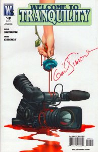 Welcome To Tranquility #4 - Signed By Gail Simone - 2006 (Grade 8.5) WH