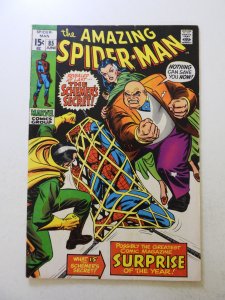 The Amazing Spider-Man #85 (1970) FN- condition tape pull front cover