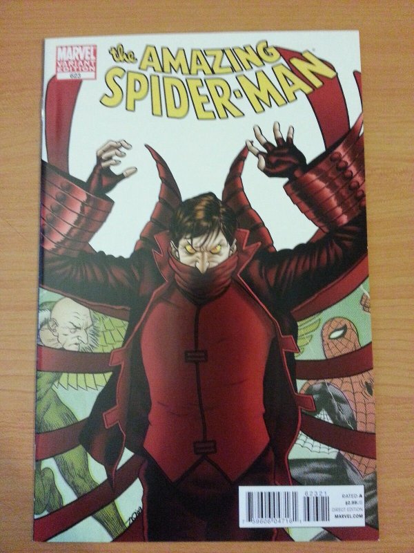 The Amazing Spider-Man #623 Vulture Variant Cover ~ NEAR MINT NM ~ 2010 MARVEL