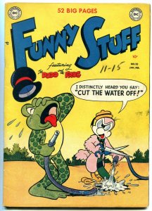 Funny Stuff #52 1950- DC Funny Animals- Dodo & Frog- Bo Bunny F/VF