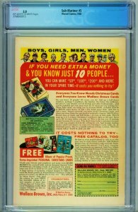 Sub-Mariner #5 CGC 5.0 1968-1st TIGER SHARK - 3768000015