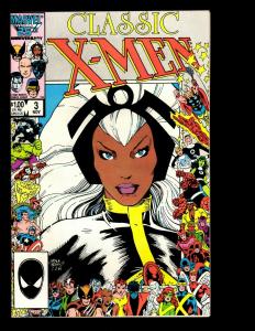 Lot of 14 Classic X-Men Comic Books #1 2 3 4 5 6 7 8 9 10 11 12 13 14 JF4