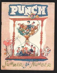 Punch 6/3/1946-Summer issue-Cartoons & comic art-many in color-Published in U...