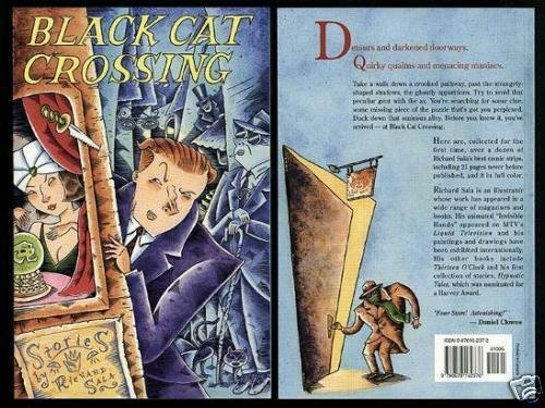 RICHARD SALA - BLACK CAT CROSSING 1993 x 20 classic shorts story collection 