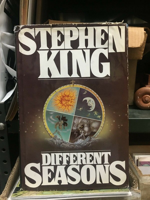 STEPHEN KING LOT of 2 HARDCOVER BOOKS FINE READING CONDITION 1st Eds SEASONS
