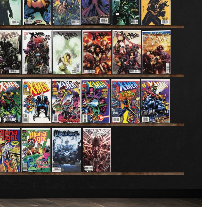 Huge Lot 150+ Comics with X-Men, X-Men: Legacy, New X-Men, Alpha Flight & More!