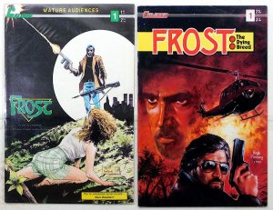 Frost Lot of 2 #1, Dying Breed 1 (1989) Caliber Comics 1st Print Comic Books
