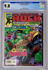 Incredible Hulk 471 Marvel 1998 CGC 9.8 Ed McGuinness Joe Casey Top Census Grade