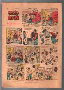 Hotspur #507 7/5/1969-D.C. Thompson-tabloid format-comic thrills-VG