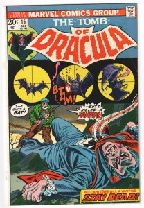 Tomb of Dracula #15 (1973)