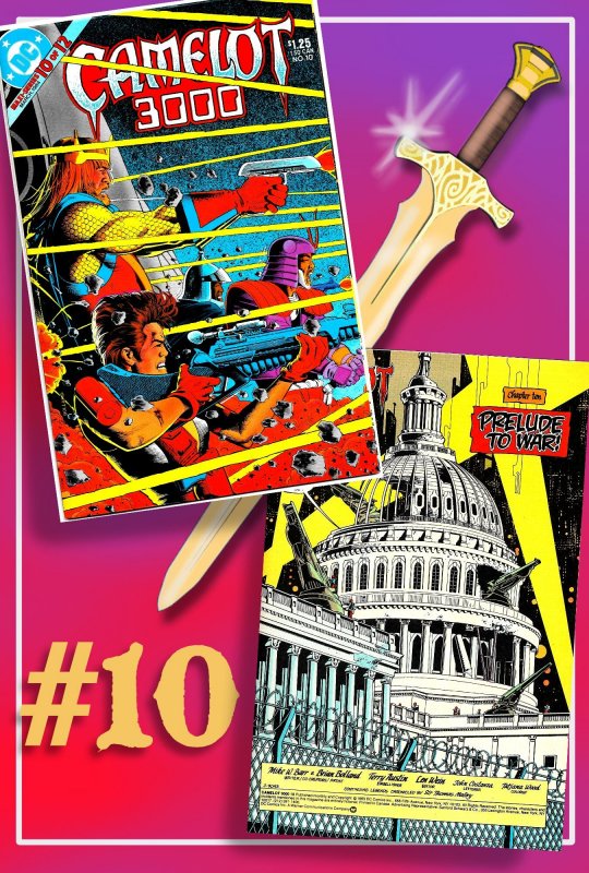 CAMELOT 3000 #1 - 12 (1983-85) 8.0 VF Complete Maxi-Series!  Brian Bolland!